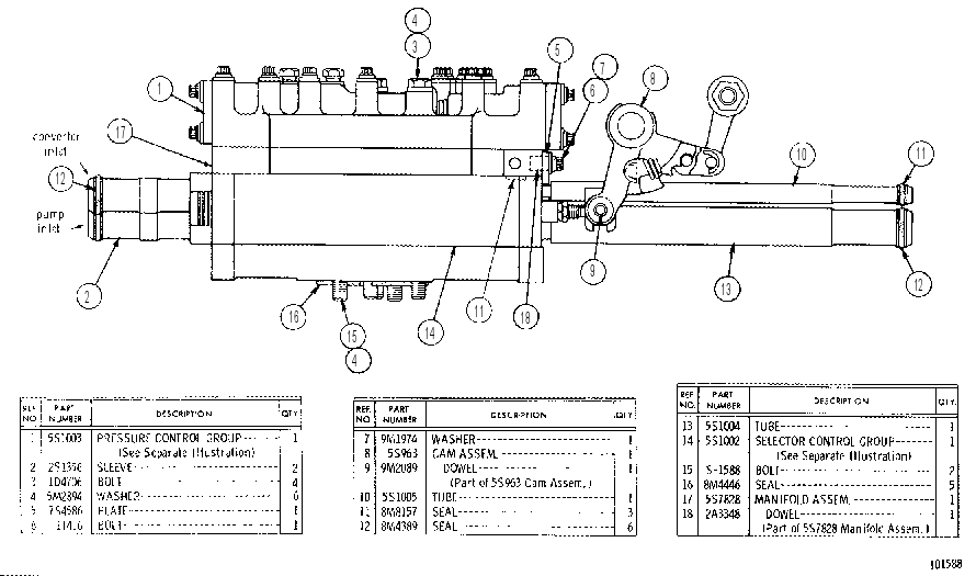 Управление трансмиссией 5S1001 CAT