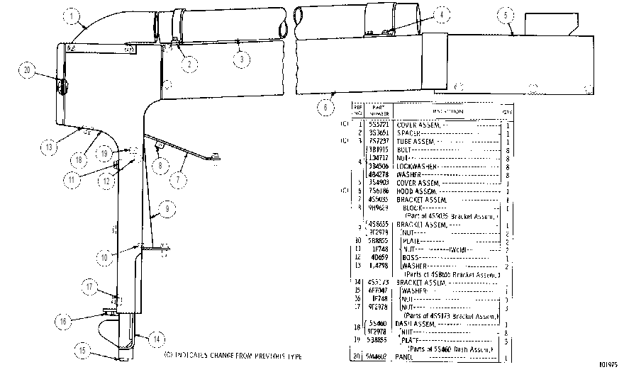 HOOD AND DASH GROUP 3S4572 CAT