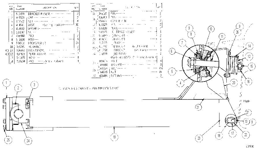 ”C” FRAME GROUP 5J7576 CAT