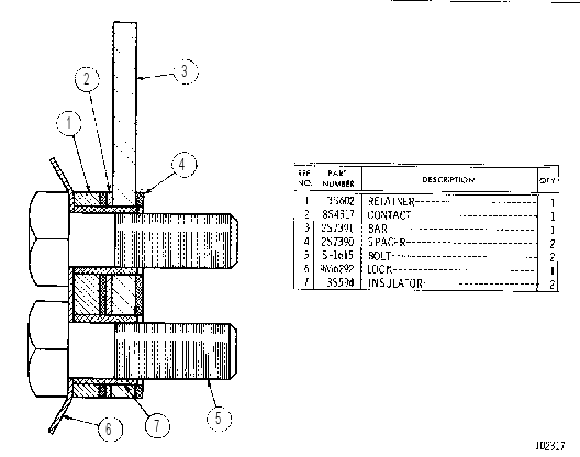 RACK STOP GROUP 6L8532 CAT