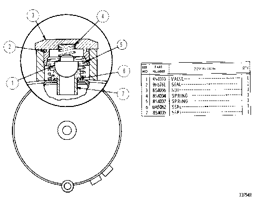 AIR RESERVOIR ASSEMBLY 3S7018 CAT