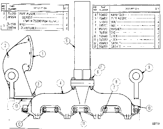 MANIFOLD 7S1214 CAT