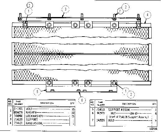 SANDBLAST GRID GROUP 7S4122 CAT