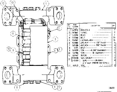 JOINT GP-SWIVEL 6J7078 CAT