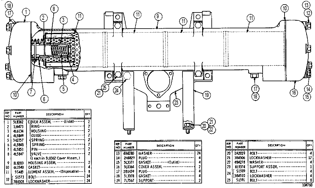 OIL FILTER 6L9394 CAT