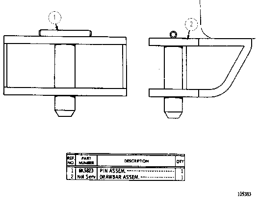 DRAWBAR GROUP 7K0155 CAT