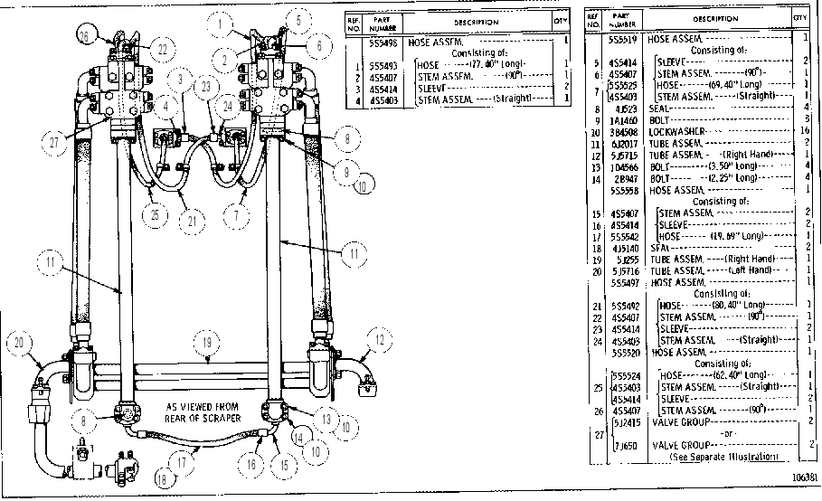 BOWL LINES 4J9313 CAT