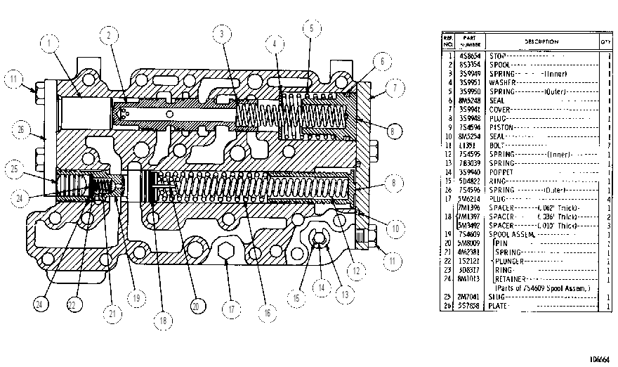 Клапан регулирования давления 7S4621 CAT