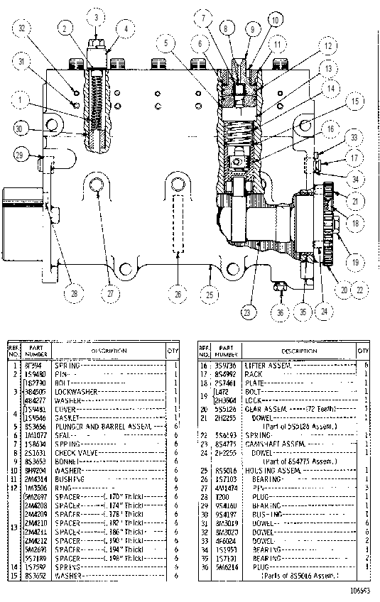 FUEL PUMP HOUSING GROUP 8S5174 CAT