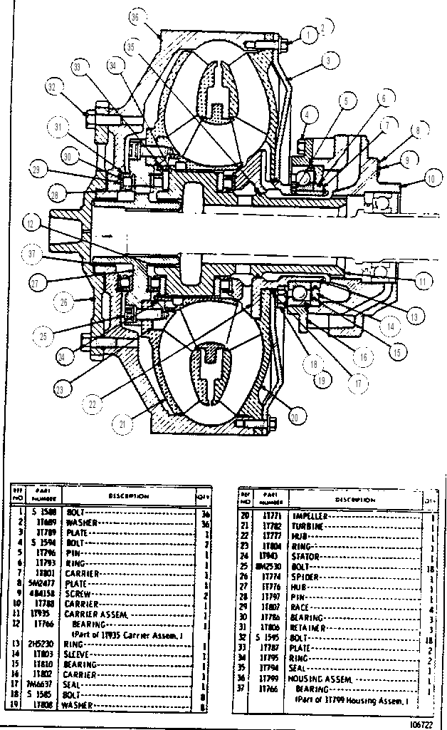 Гидротрансформатор 1T0780 CAT