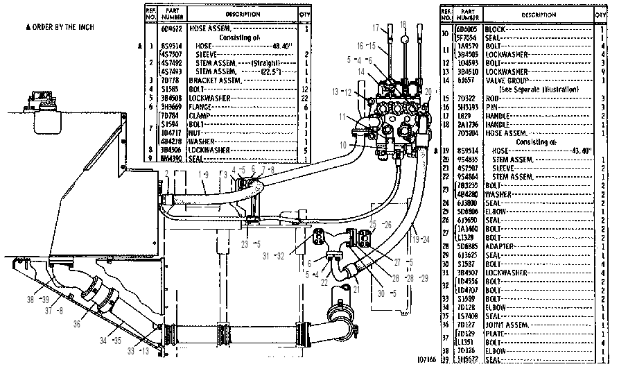 LINES & TANK GP-SCRAPER PUMP 7D1580 CAT