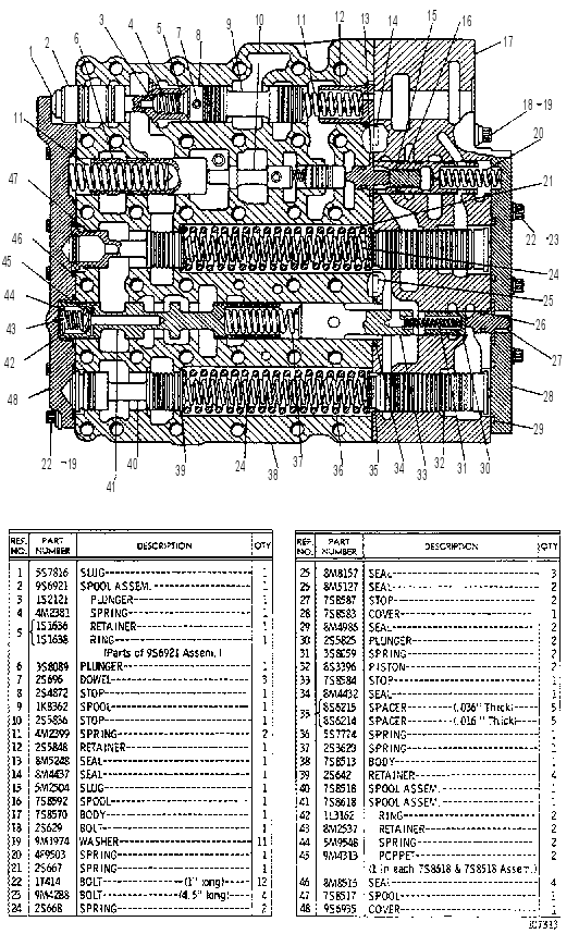 PRESSURE CONTROL GROUP 7S8665 CAT