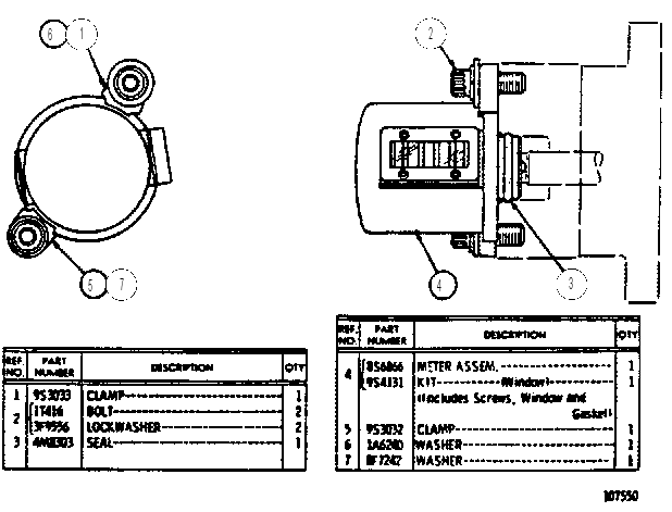 SERVICE METER 8S6865 CAT