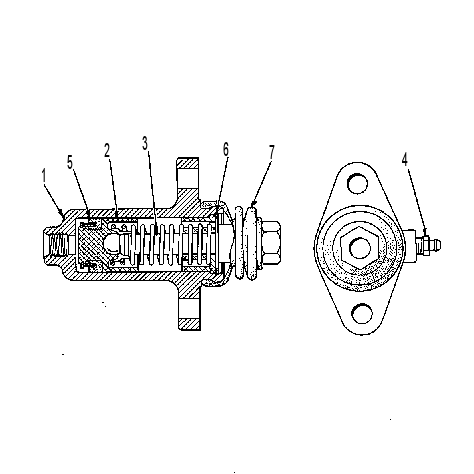 CYLINDER AS 6K7701 CAT