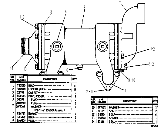 ENGINE OIL COOLER GROUP 8S6418 CAT