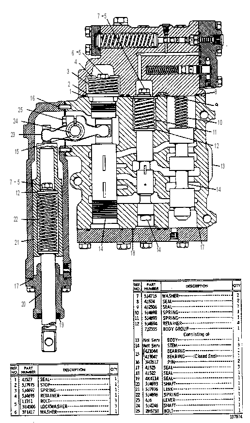 VALVE GP-HITCH 7J0651 CAT