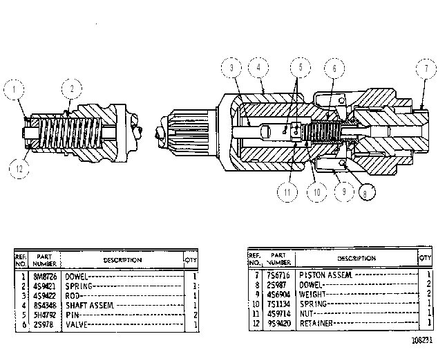 VARIABLE TIMING DRIVE ASSEMBLY 8S5115 CAT