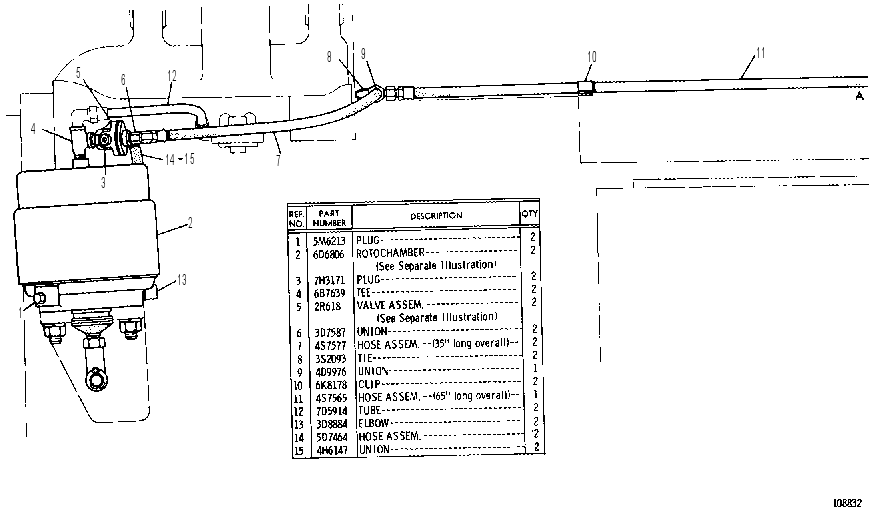 PARKING BRAKE CONTROL GROUP 7D5880 CAT