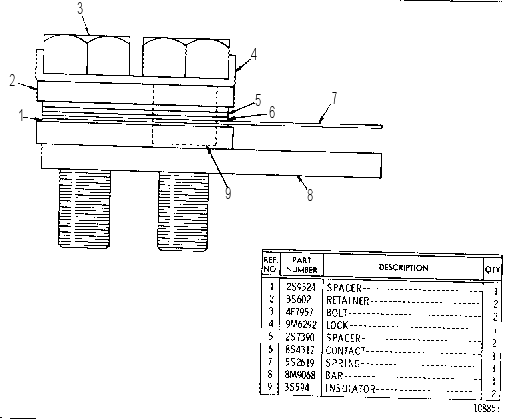 GOVERNOR TORQUE SPRING 8S5565 CAT