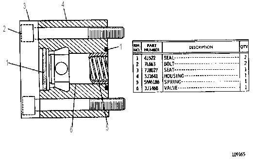 CHECK VALVE GROUP 7J5855 CAT