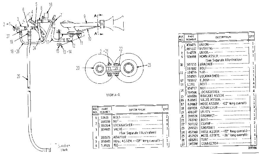 AIR AND BRAKE CONTROL 6D9955 CAT