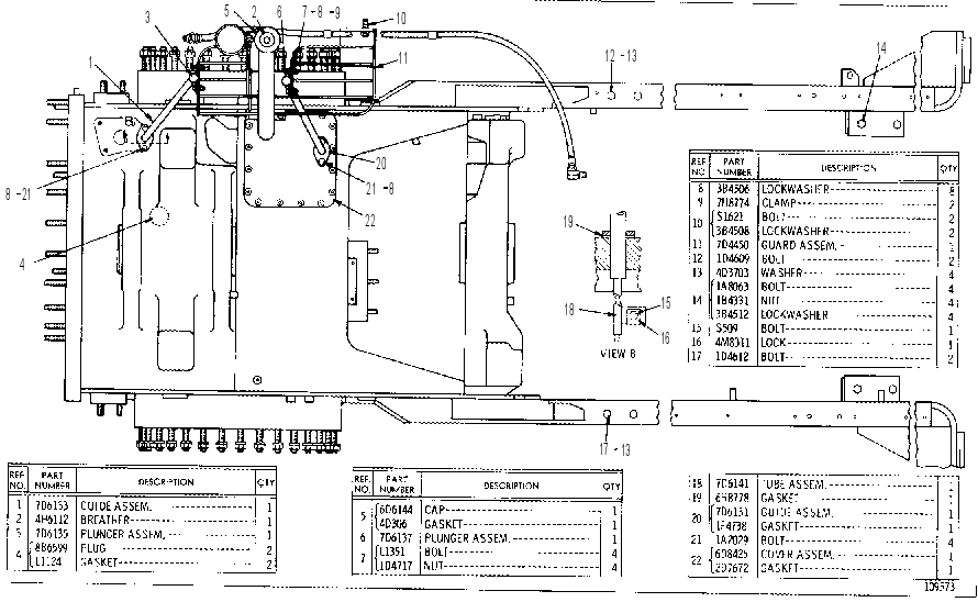 DIFFERENTIAL CASE AND COVERS 7D4650 CAT
