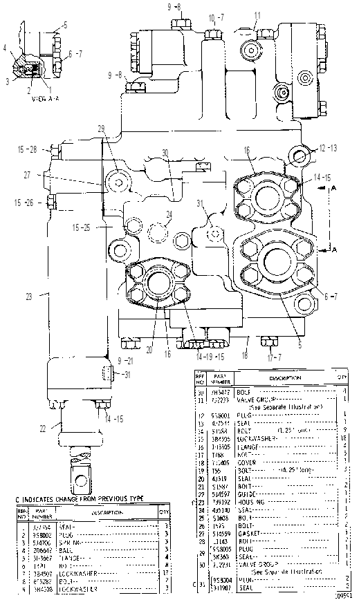 CUSHION HITCH VALVES 7J0631 CAT