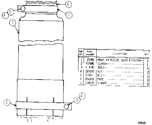 Глушитель 8S1335 CAT