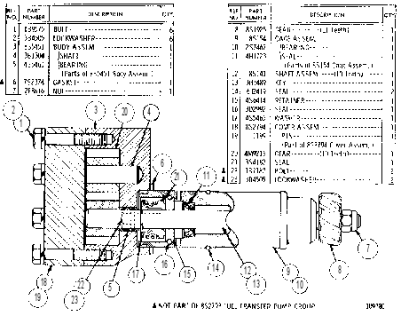 Насос топливоподкачивающий 8S2793 CAT
