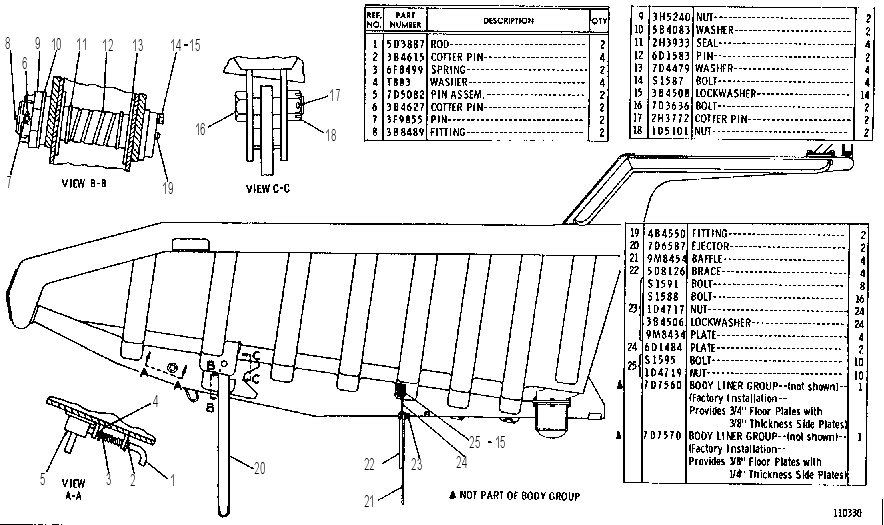 BODY 7D6440 CAT
