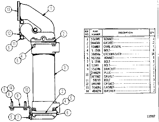 TORQUE CONVERTER OIL COOLER 8S0899 CAT