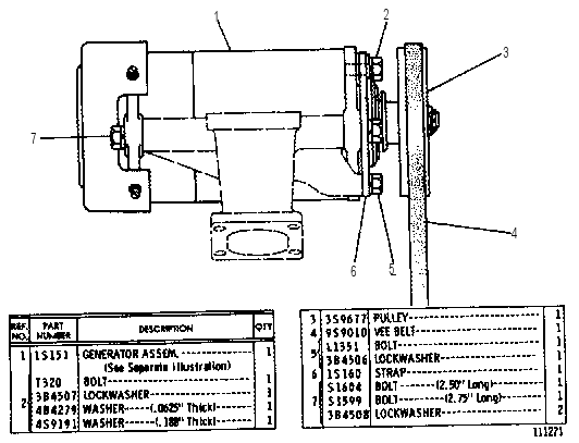 GENERATOR GROUP 7S1132 CAT