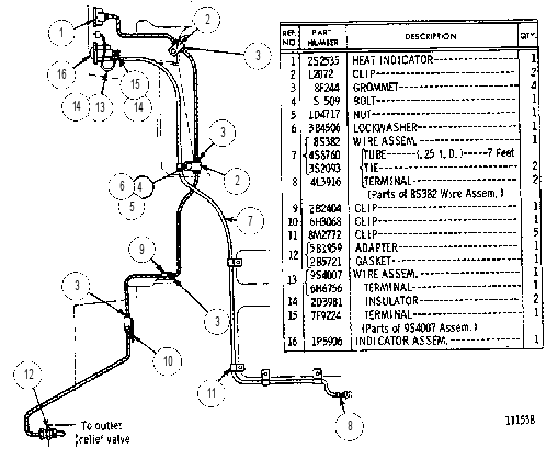 TRANSMISSION GAUGES 3S5219 CAT