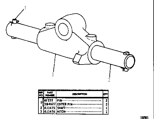 SHEAVE HITCH GROUP 4J1477 CAT