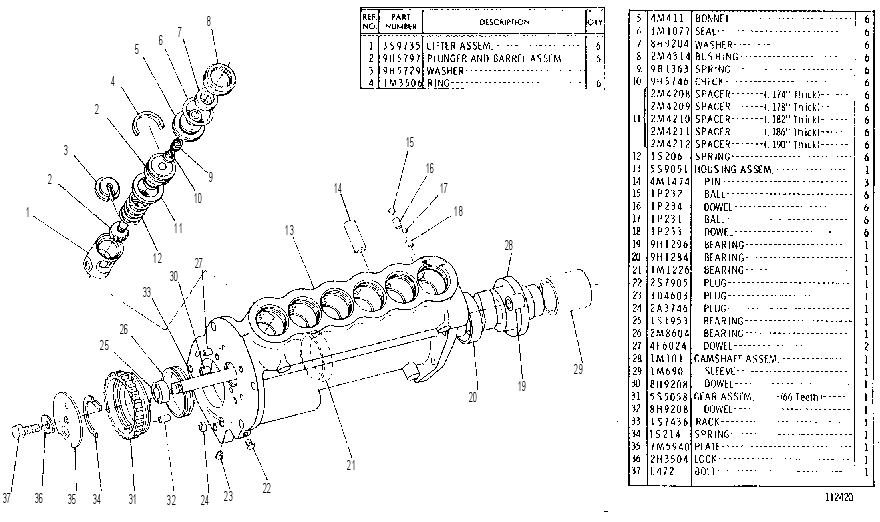 FUEL PUMP HOUSING GROUP 5S9076 CAT