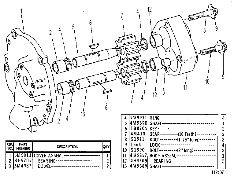 Насос откачивающий 5M7864 CAT