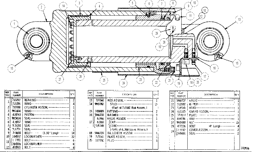 SUSPENSION GP 7J3329 CAT