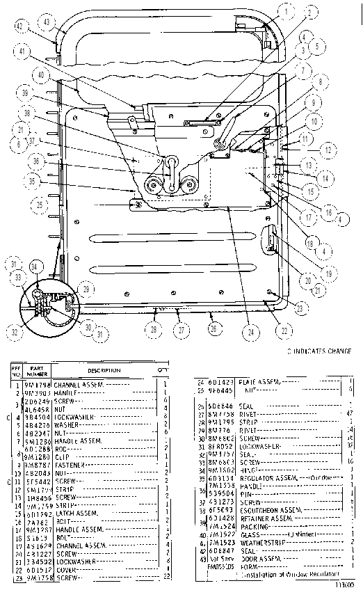 DOOR GROUP 6D1550 CAT