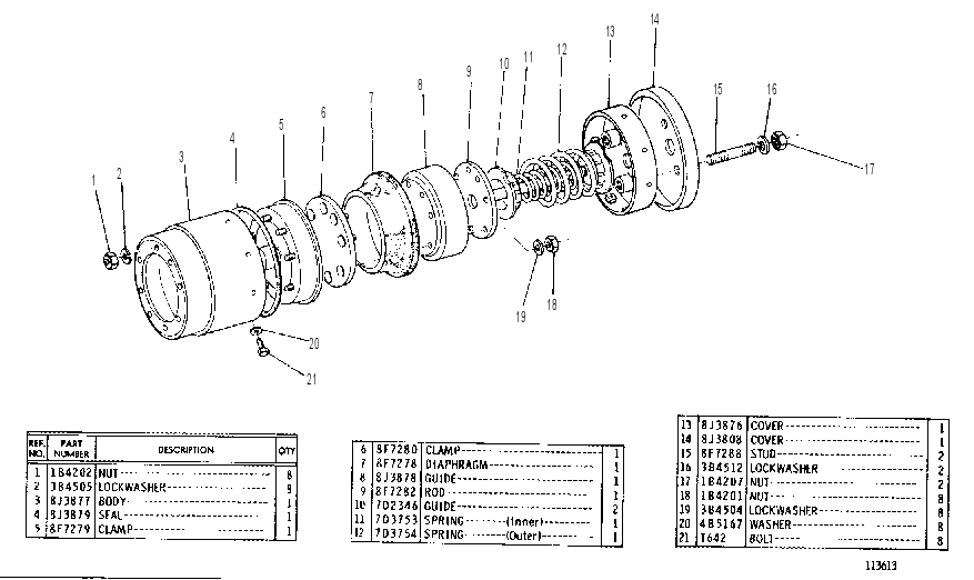 ROTOCHAMBER GROUP 8J3875 CAT