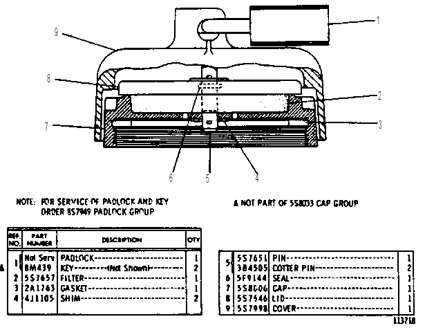 PROTECTION COVER GROUP 5S8033 CAT