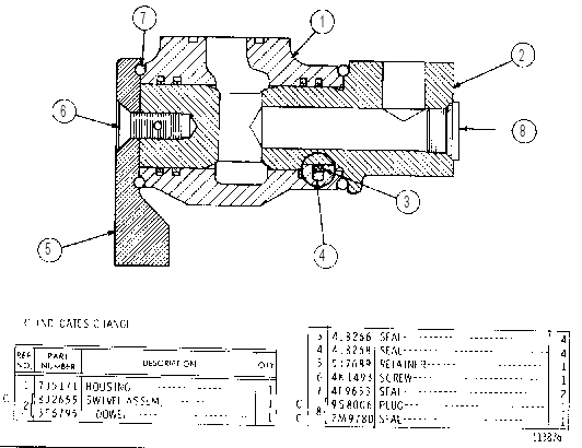 JOINT GP-SWIVEL 5J7691 CAT