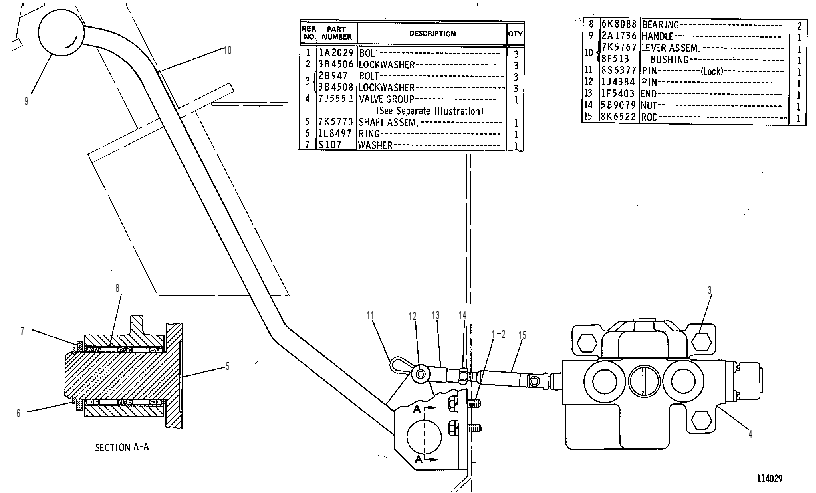 CONTROL GP-BULLDOZER 8K6523 CAT