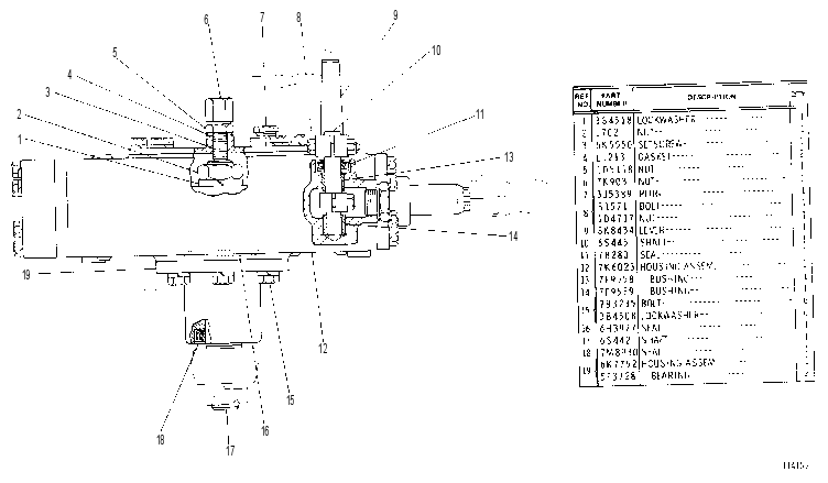 STEERING GEAR GROUP 8K5086 CAT