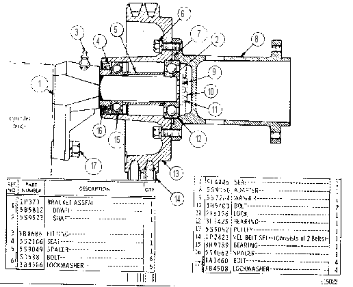 FAN DRIVE 2P5053 CAT