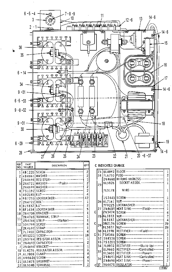 EXCITER & REGULATOR AS 1N8507 CAT