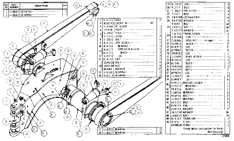 FRAME GP-DRAFT 7J7696 CAT