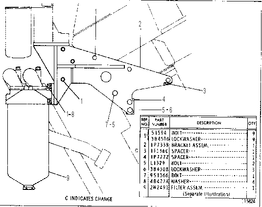 OIL FILTER 1P7858 CAT