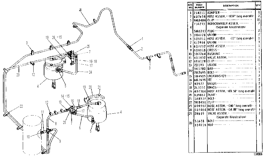 PARKING BRAKE CONTROL GROUP 8J5098 CAT