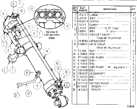CYLINDER AND VALVE GROUP 2P8132 CAT