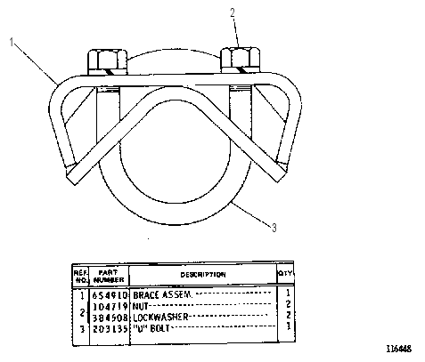 LIFT CYLINDER BRACE GROUP 6S4917 CAT